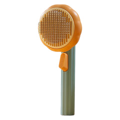 SP Pumpkin Model Pet Brush Green