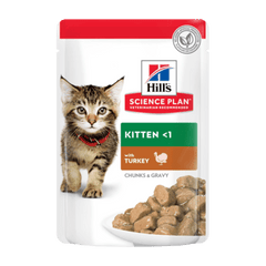 Hill’s SP Kitten Gravy Turky Pouches (85g)