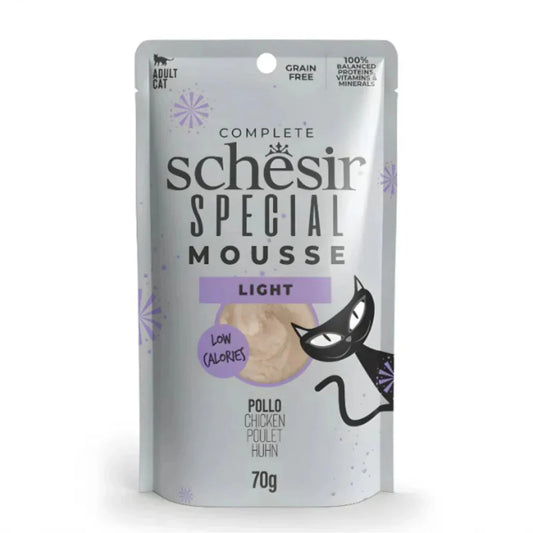 Schesir Special Mousse (Exigent) For Cat - Chicken with Duck Liver 70g