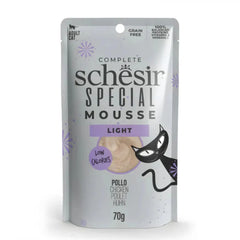 Schesir Special Mousse (Exigent) For Cat - Chicken with Duck Liver 70g