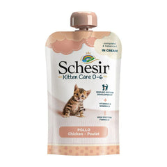 Schesir Wet Food with Chicken in Cream for Kittens (0-6 Months)