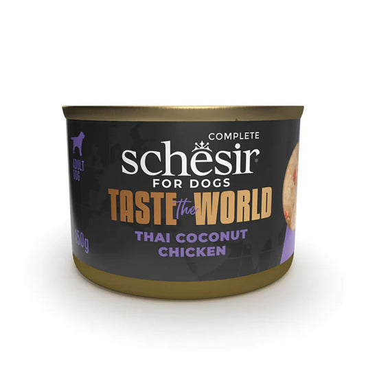 Schesir Taste The World Dog Wholefood - Thai Coconut Chicken 150g