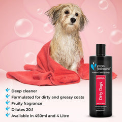 Groom Professional Dirty Dogs Shampoo 450ml