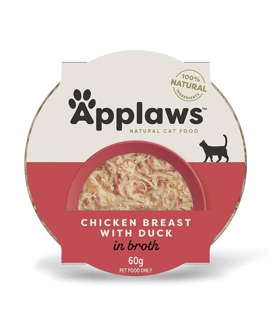 Applaws Cat Chicken With Duck Pot 60g