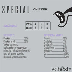 Schesir Special Mousse (Exigent) For Cat - Chicken with Duck Liver 70g