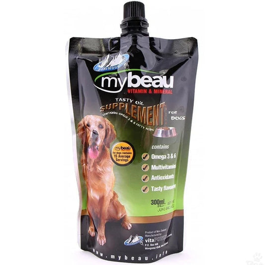 Mybeau Vitamin & Mineral Tasty Oil supplement (dog)
