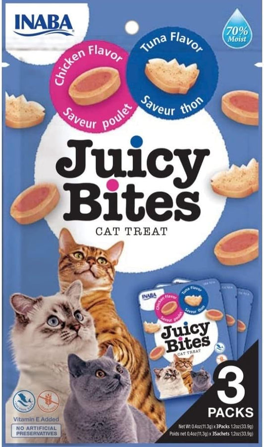 Juicy Bites Tuna & Chicken Flavor 3PCS