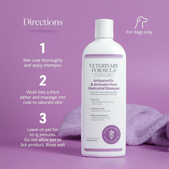 Synergy Labs Veterinary Formula Clinical Care Antiparasitic & Antiseborrheic Shampoo For Dogs 473ml