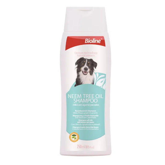Bioline Neem Tree Oil Dog Shampoo 250ml
