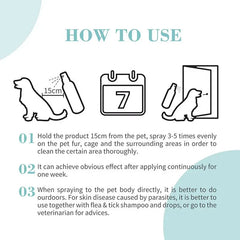 Bioline Flea & Tick Spray For Dogs