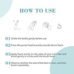 Bioline Paw Cleaning Foam 100ml