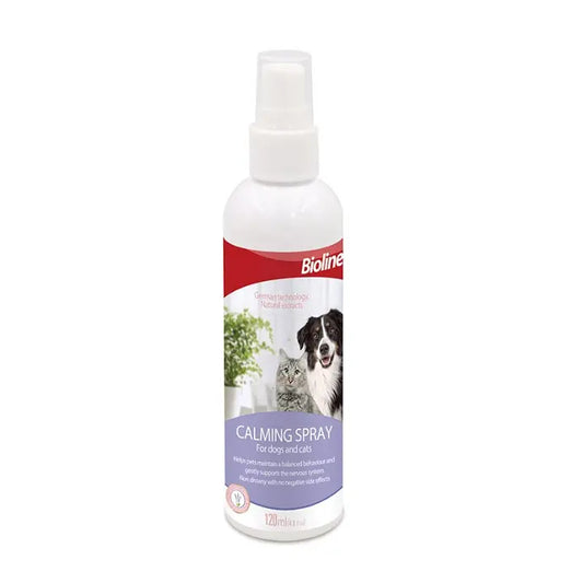Bioline Calming Spray For Dogs & Cats 120ml
