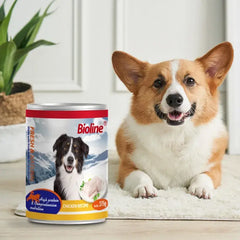 Bioline Canned Dog Food Chicken Meat 375g