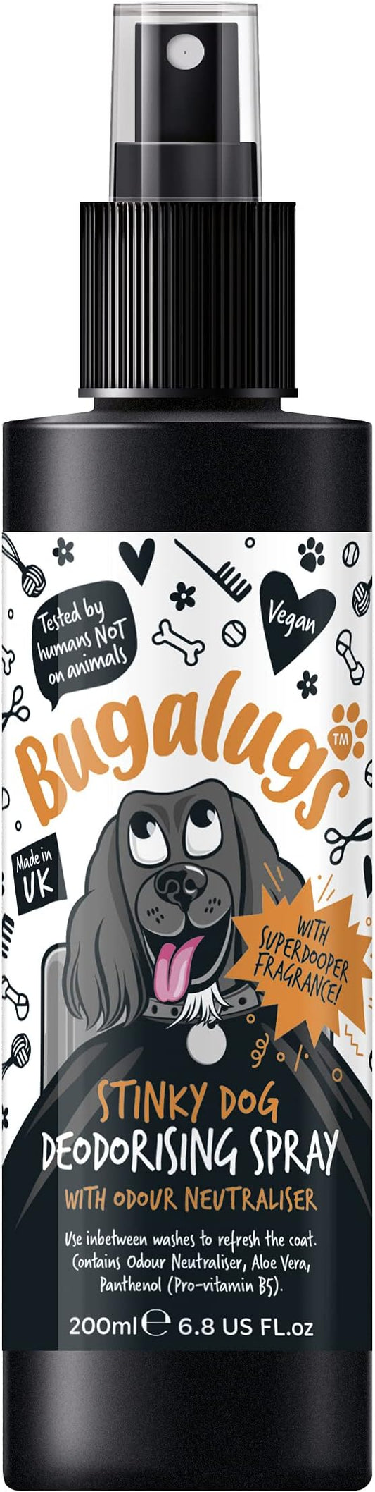 Bugalugs Stinky Dog Deodorising Spray 200ml