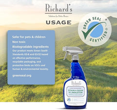 Synergy Lab Richard Organic'S Carpet & Upholstery Stain Remover & Deodorizer