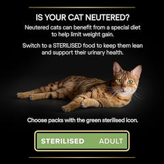 PRO PLAN STERILISED ADULT DELICATE DIGESTION DRY CAT FOOD WITH CHICKEN, 3 KG
