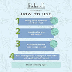 Synergy Lab Richard Organic'S Carpet & Upholstery Stain Remover & Deodorizer
