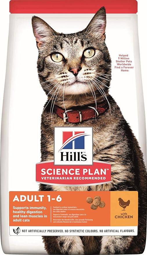 Hill’s Science Plan Adult Cat Food With Chicken (3kg)