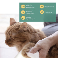 NurturePro AG+ Silver Pet Wet Wipes- LAV -100p