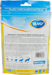 Chicken & Sweet Potato Wraps 9Pcs - 7cm