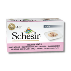 Schesir Dog Wet Food-Chicken Fillets With Lamb[Weight - 340g