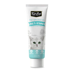 Kit Cat Daily Nutritional Supplement Gel For Cats & Kittens - Multi-Vitamin (120g)
