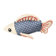 Duvo+ Cat Toy Retro Blue Shark Blue - 15x7,5x4,5cm