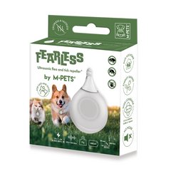 M-PETS Fearless Ultrasonic Tick Repeller White