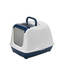 Moderna Flip Cat-Litter Box - XL- Blue