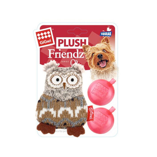 gigwi plush friendz dog toy