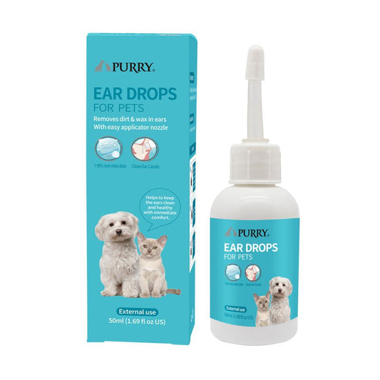 Purry Ear Drops for dogs & cats-50ml