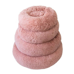 Pado Pet Fluffy Donut Cushion -Assorted Color L
