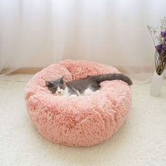 Pado Pet Fluffy Donut Cushion -Assorted Color L