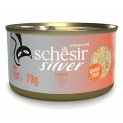 Schesir Silver Senior Cat Wholefood - chicken 70g