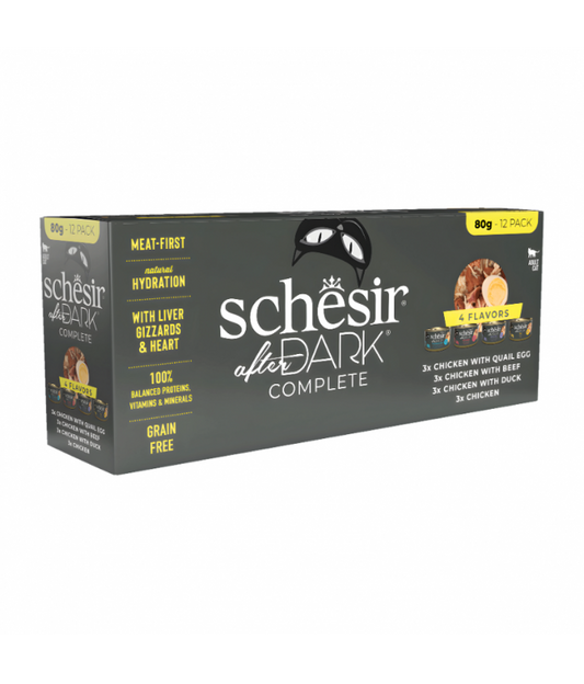 Schesir After Dark Wholefood in Broth Variety Pack 960g