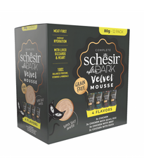 Schesir After Dark Velvet Mousse in Broth Variety pack 960g