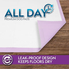 SS All Day 6-Layer Premium Dog Pads, 23 x 24 in (Pack of 100)