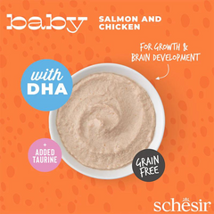 Schesir Baby Mousse Kitten - Salmon & Chicken 70g