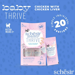 Schesir Baby Thrive Mousse Kitten - Chicken 160g