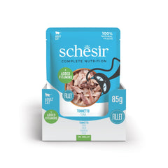Schesir Cat Pouch Jelly Tuna for Adult 85g