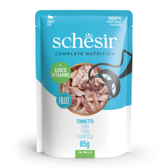 Schesir Cat Pouch Jelly Tuna for Adult 85g