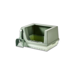 Semi Enclosed Cat Litter Box L 41*30*31cm Pink SA3488