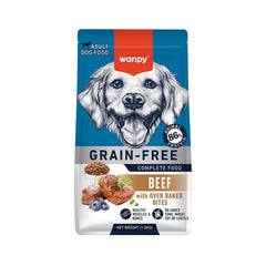 Wanpy Grain Free Food for Adult Dog - Beef - 1.5Kg