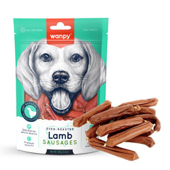 Wanpy Lamb Sausages for dogs 100g