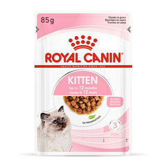 Feline Health Nutrition Kitten Gravy (Wet Food - Pouches) 12 x 85 g