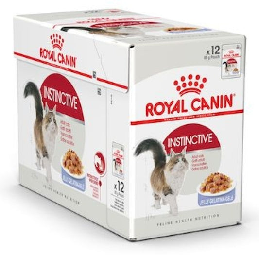Feline Health Nutrition Instinctive Adult Cats Jelly (Wet Food - Pouches) 12 x 85 g