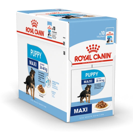 Size Health Nutrition Maxi Puppy (Wet Food - Pouches) 10 x 140 g