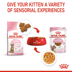 RC Kittens Sterilized Gravy Wet Food Pouch 85g