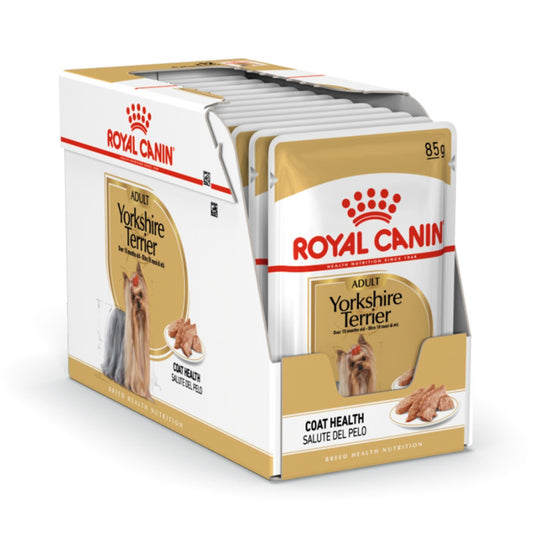 RC Yorkshire Adult (Wet Food - Pouches) 12 x 85 g