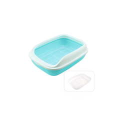 Cats Semi-Closed Cat Litter Box With Filter Net 49*36*17 SA3375